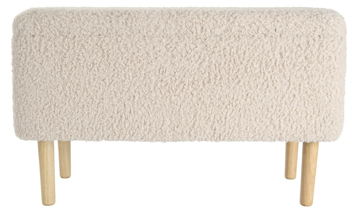 Lisomme Sem Teddy Bankje met Opbergruimte - Grijs