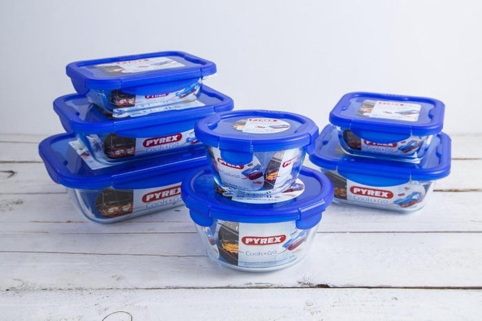 Pyrex - Cook & Go Schaal Set van 7 Stuks