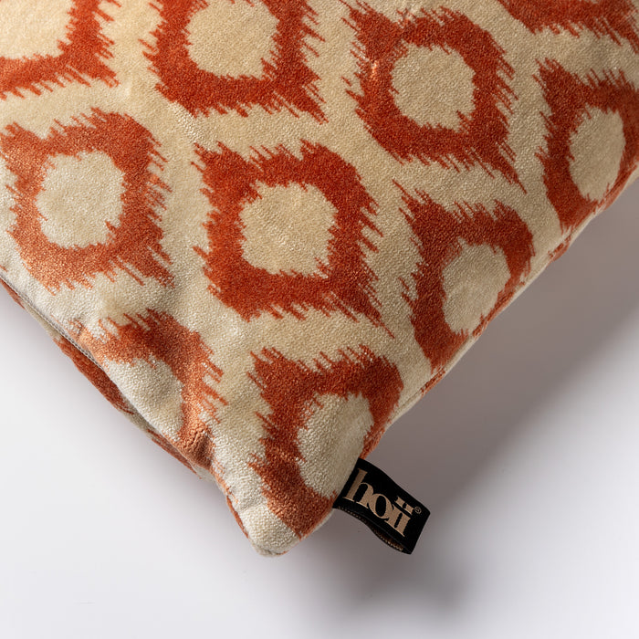LEONARDO | Sierkussen | 45x45 cm Potters Clay | Oranje | Hoii | met G