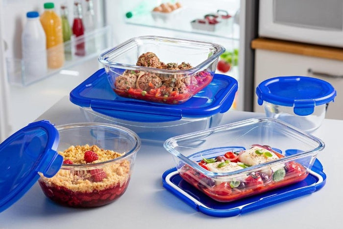 Pyrex - Cook & Go Schaal Set van 7 Stuks