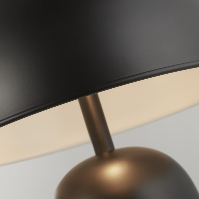 by fonQ Bulb Mushroom Tafellamp Ø 25 cm - Zwart