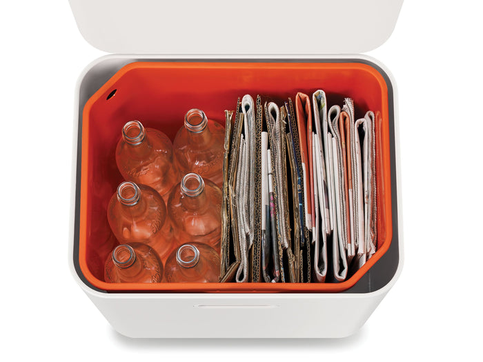 Joseph Joseph - Intelligent Waste Afvalemmer Totem Max 60 liter - Wit