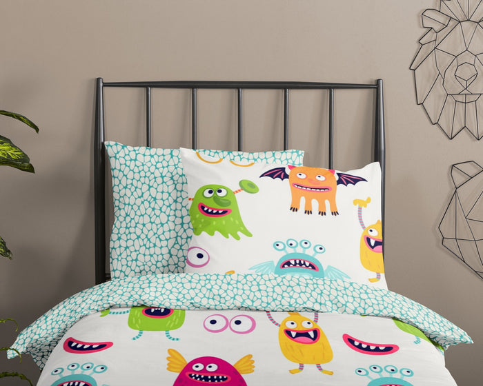 Good Morning Kinderdekbedovertrek BOOH 140x200|220 cm gebroken wit