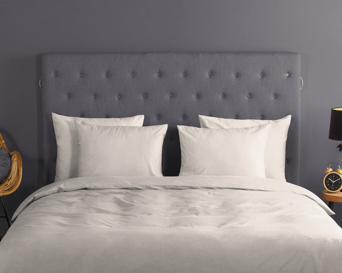 Good Morning Dekbedovertrek Uni 200x200|220 cm lichtbeige