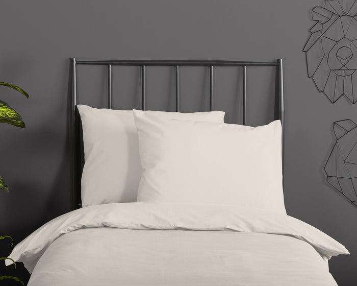 Good Morning Dekbedovertrek Uni 200x200|220 cm lichtbeige