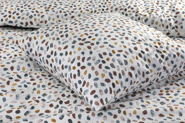 Day Dream Naud dekbedovertrek 240x200|220 cm wit