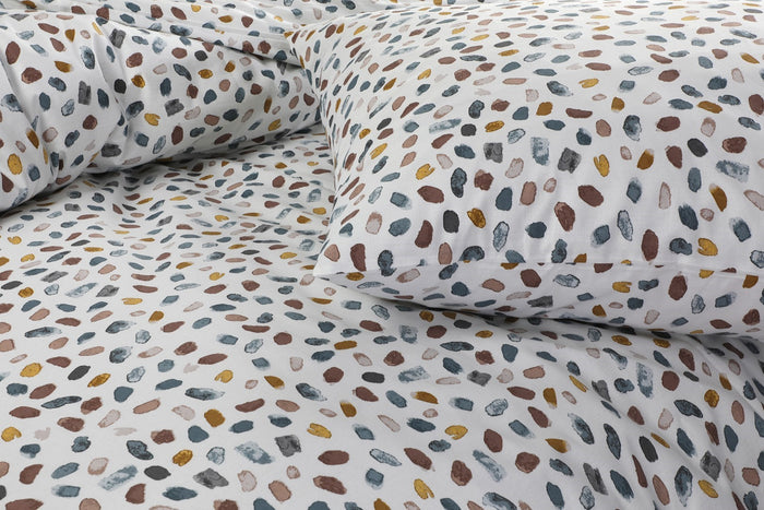 Day Dream Naud dekbedovertrek 240x200|220 cm wit