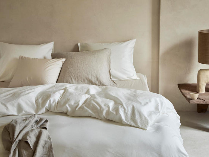 Yumeko overtrekset katoen satijn warm white 240x220 + 2|60x70