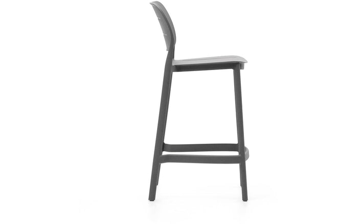 Kave Home - Buitenkruk Morella in grijze kunststof hoogte 65 cm