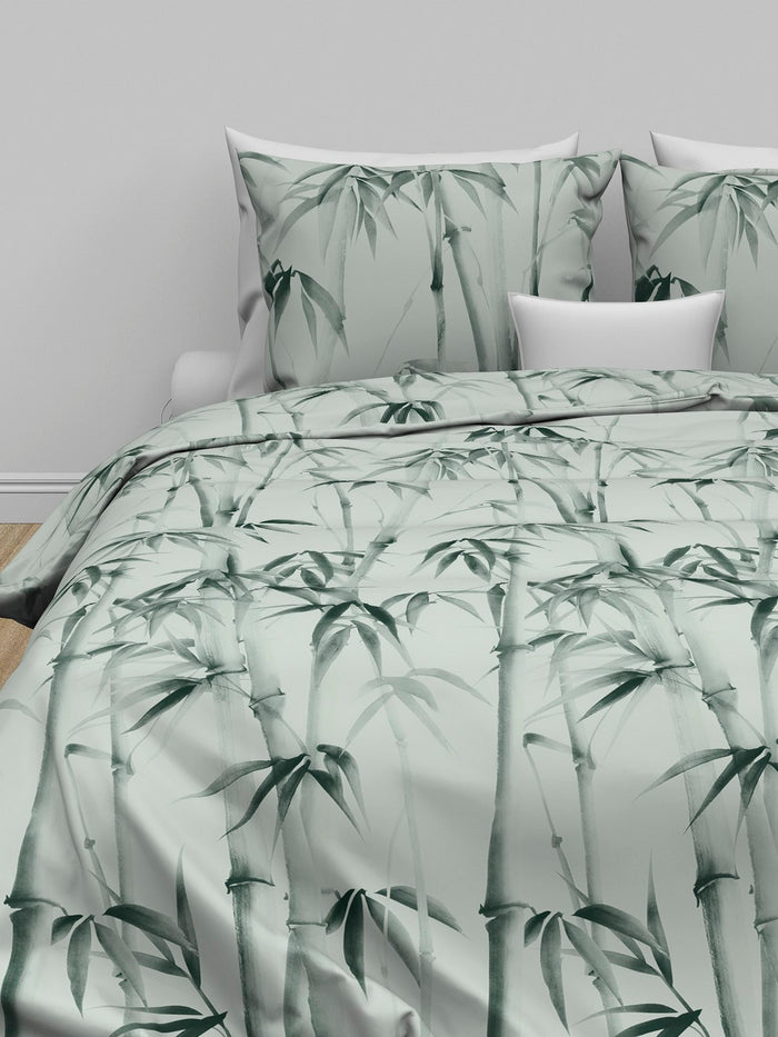 Zo Home Dekbedovertrek Katoen Satijn Lani - groen