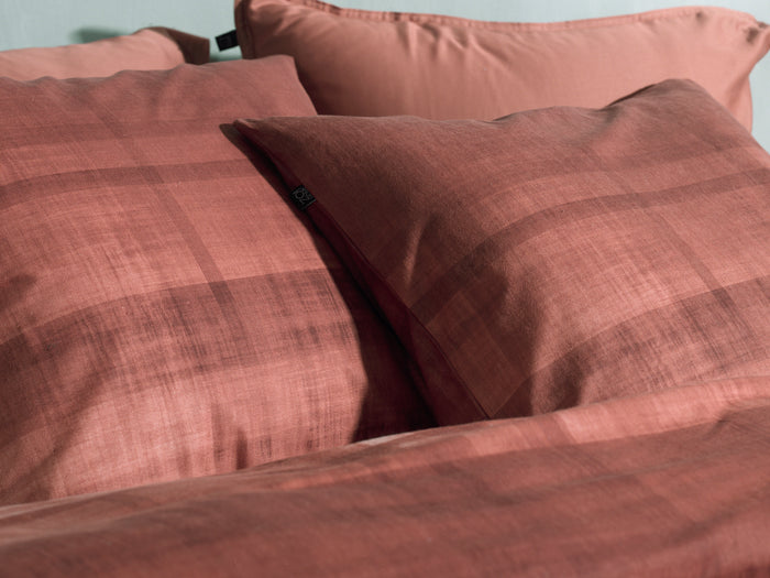 Zo Home Dekbedovertrek Flanel Marley - rio red