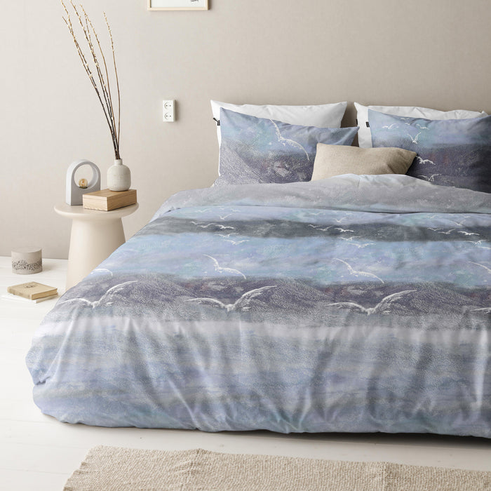 Damai dekbedovertrek Katoen - 240x200|220cm - Vogel dessin