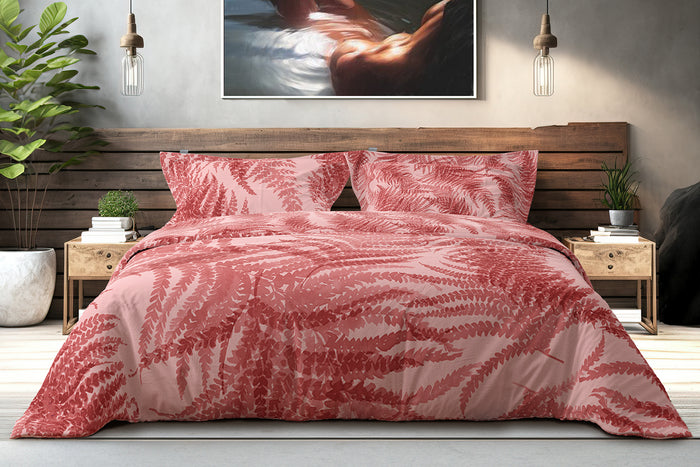 LINNICK Dekbedovertrek katoen Fable Trail - pink