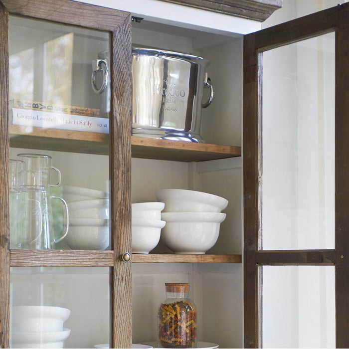 Rivièra Maison - Elegante Wijnkoeler in Zilver van Aluminium met Afmetingen 39x20x25 cm