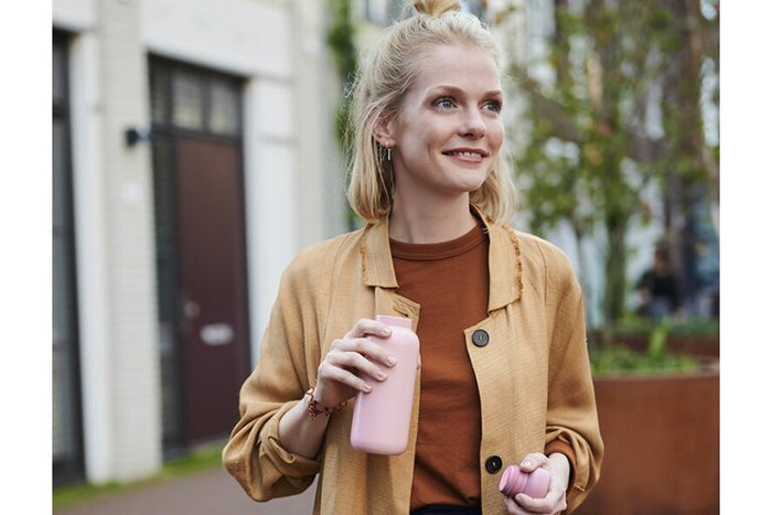 Isoleerfles Ellipse 350 ml - Natural brushed