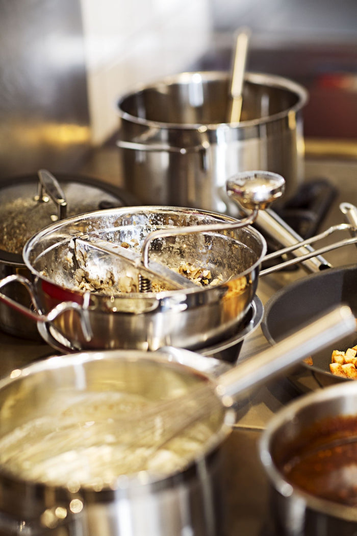 Rösle - Roerzeef, RVS - Rösle