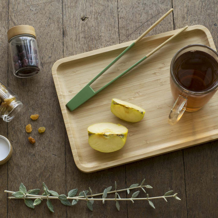 Pebbly - Kruidenpotjes, Set van 3 Stuks, Bamboe, 750 ML - Pebbly