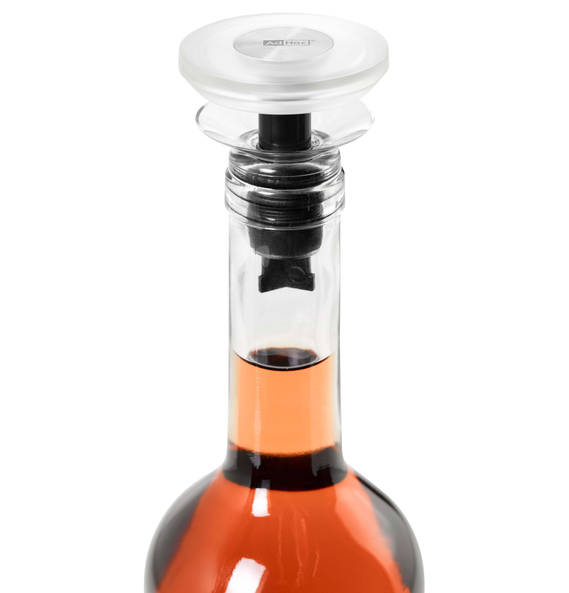AdHoc - Wijn Gusto Flessenstop en Schenker - RVS,Kunststof - AdHoc