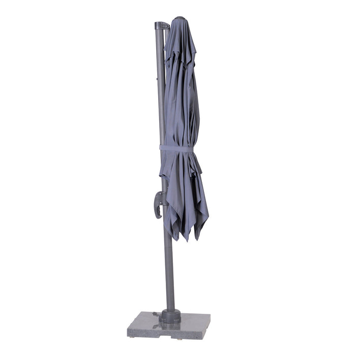 Garden Impressions Zweefparasol Hawaii S 250x250 d. grijs-l grijs