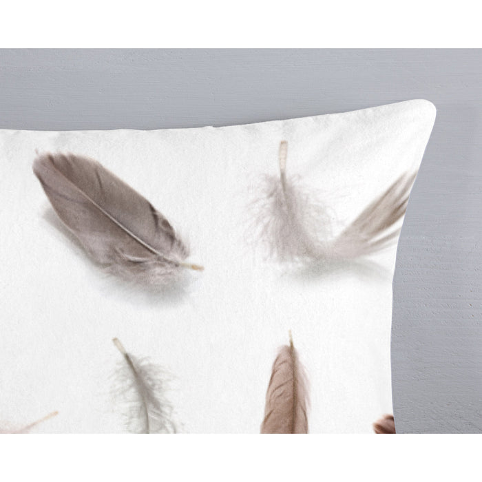 Good Morning Dekbedovertrek Flanel Veertjes-2-persoons (200 x 200|2...