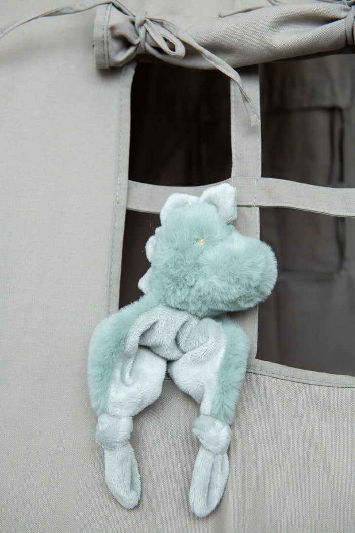 J-Line Doudou Dinosaurus Pluche Groen - Set van 1