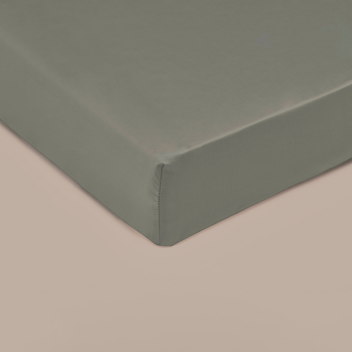 Coco & Cici Bamboe Hoeslaken Olijfgroen | 180x210x30