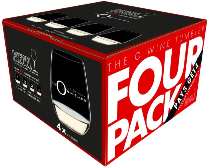 Riedel Witte Wijnglazen O Wine - Riesling | Sauvignon Blanc - 4 stuks