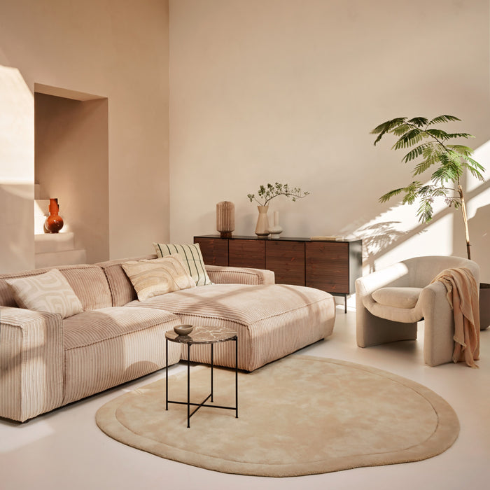 by fonQ Dainty Bijzettafel Ø 42 cm - Bruin