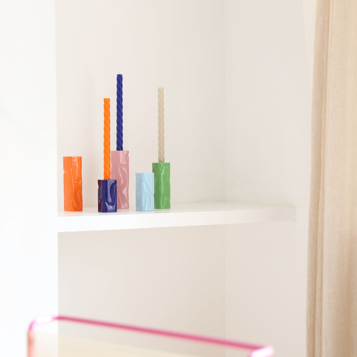 &k amsterdam Puffy Kandelaar - Roze