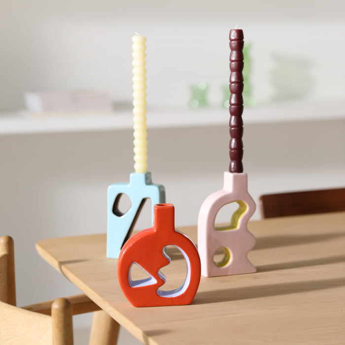 &k amsterdam Flush Kandelaar - Rood