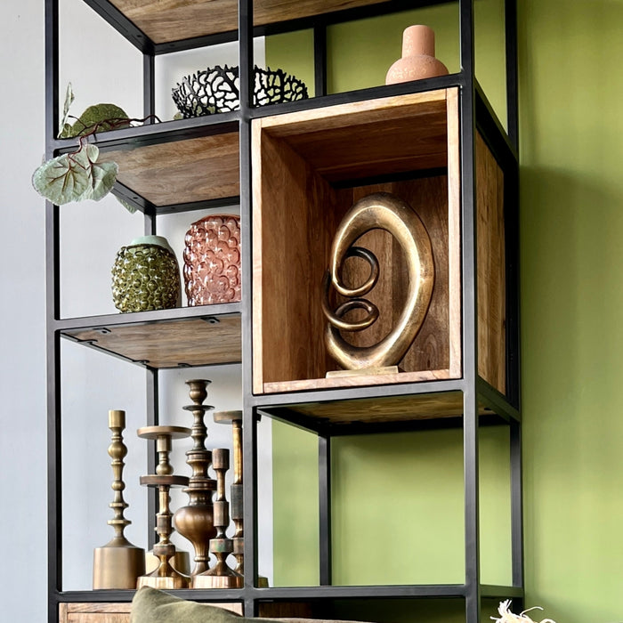 Light & Living Ornament Eddy - Antiek Brons - 20x20x34cm