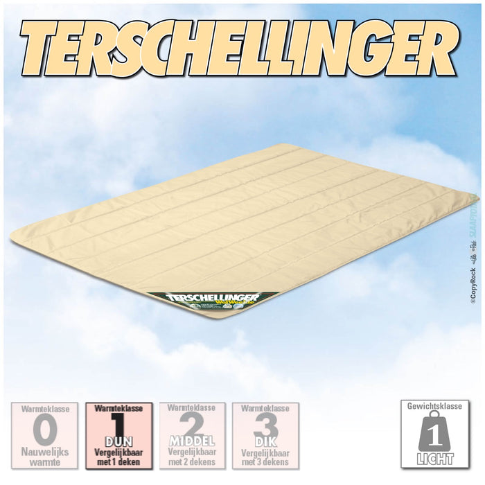 Terschellinger Wolweelde - Wollen Zomerdekbed - 140x220cm