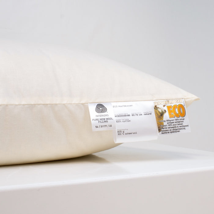 Terschellinger Wolweelde - Wol Kussen- 60x70cm