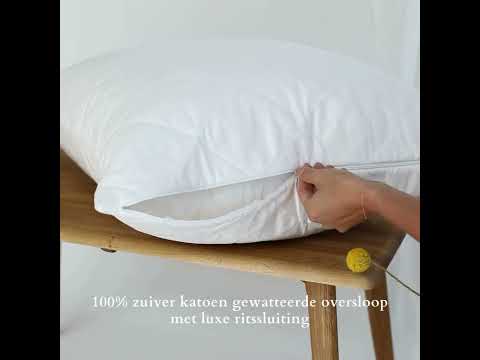 Cool Cotton Flinterdun en licht 100% katoenen Kussensloop 60x70cm