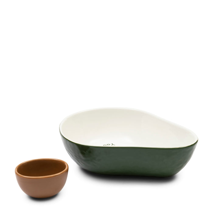 Riviera Maison Avocado schaal Groen Nacho schaal - You Guac My World S