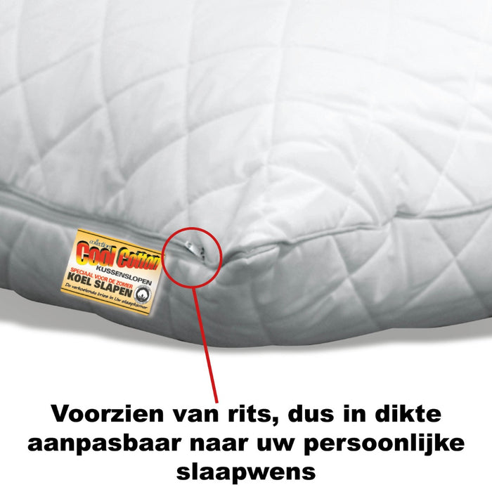 Cool Cotton - Katoen;Kunstvezel Kussen- 60x70cm