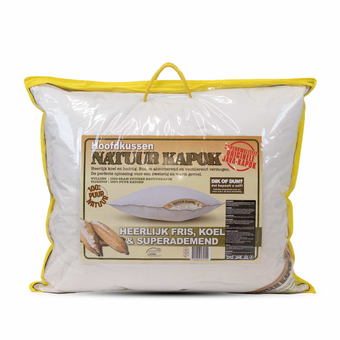NachtrustOnline - Kapok Kussen- 60x70cm