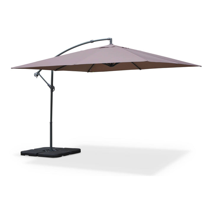 sweeek - Zweefparasol vierkant 3x3m