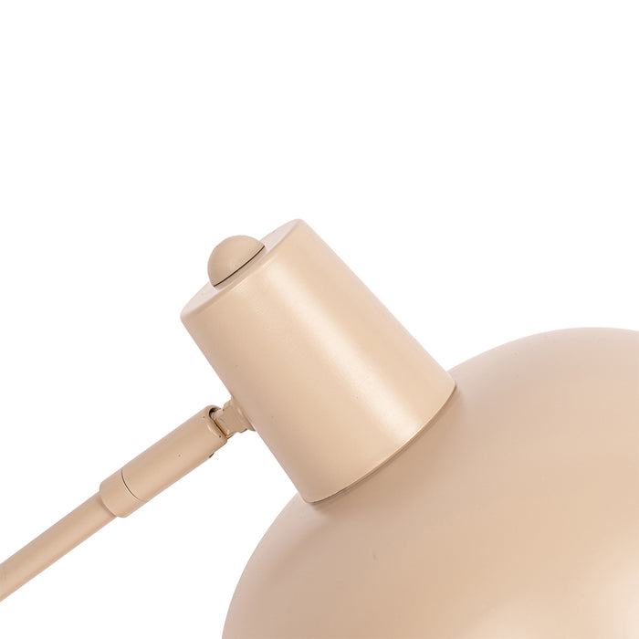 QAZQA Retro tafellamp beige - Milou