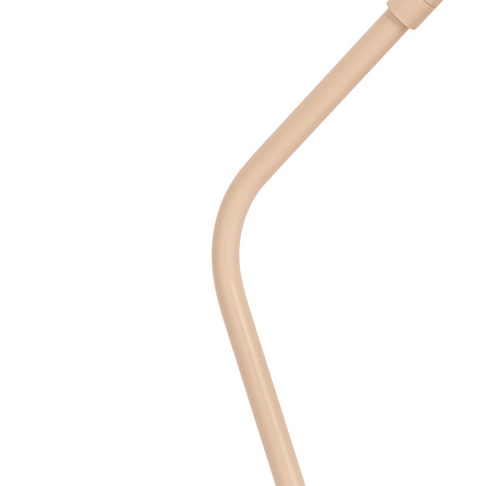 QAZQA Retro tafellamp beige - Milou