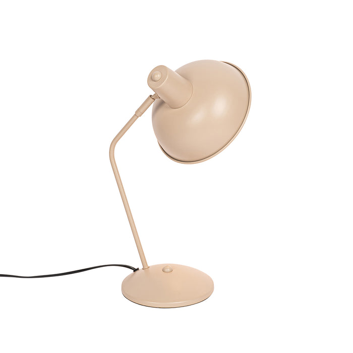 QAZQA Retro tafellamp beige - Milou