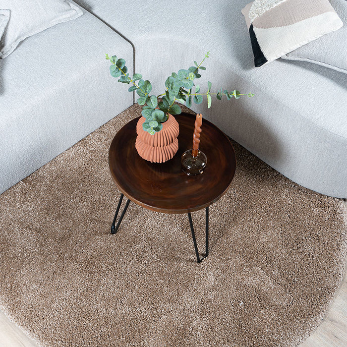 Veer Carpets - Karpet Rome Sand Rond ø160 cm