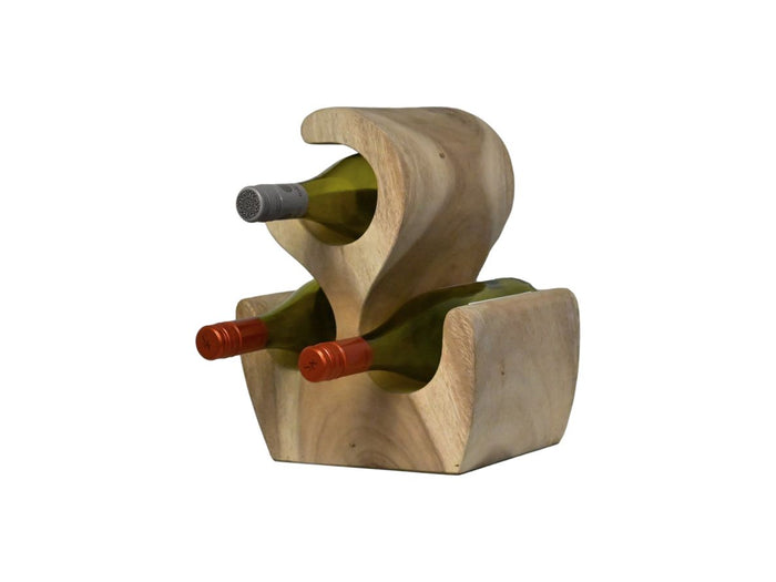 Flessenrek - 25x18x31 - Naturel - Suar