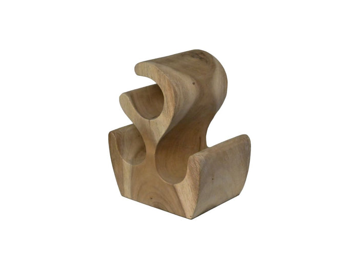 Flessenrek - 25x18x31 - Naturel - Suar