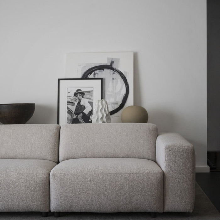 Rowico Home Willard 4-zits Bank - Lichtbeige Stof