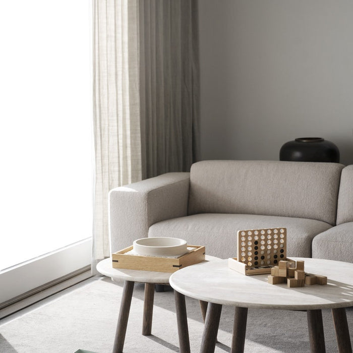 Rowico Home Willard 3-zits Bank - Lichtbeige Stof