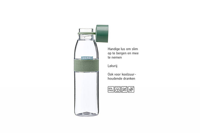 Waterfles Ellipse 500 ml - Nordic sage