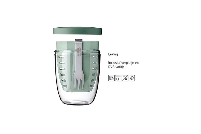 Fruit-& Veggie pot Ellipse - Vivid mauve