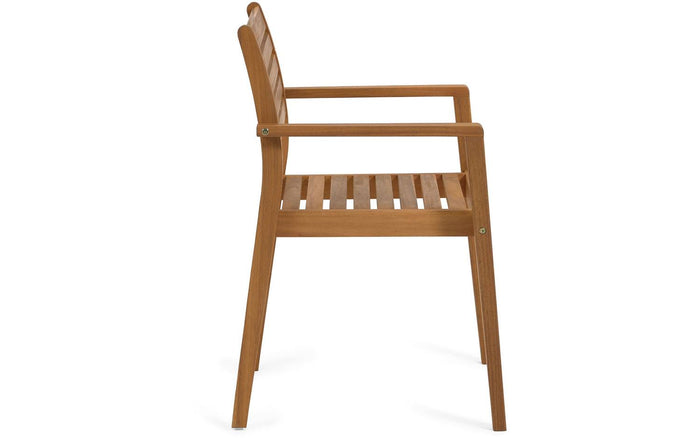 Kave Home - Hanzel massief 100% FSC acacia tuinstoel