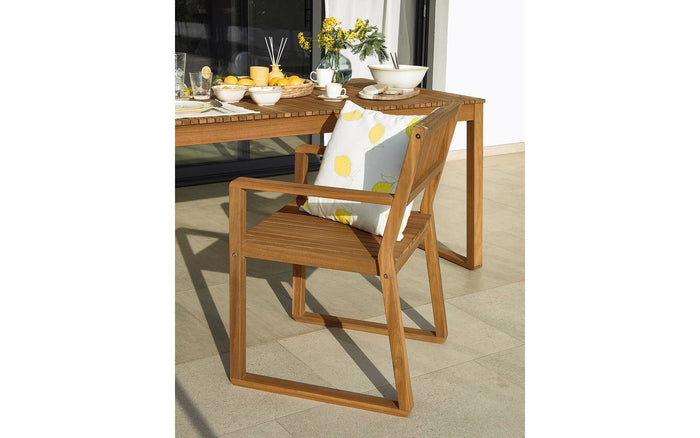 Kave Home Emili Tuinstoel - Bruin